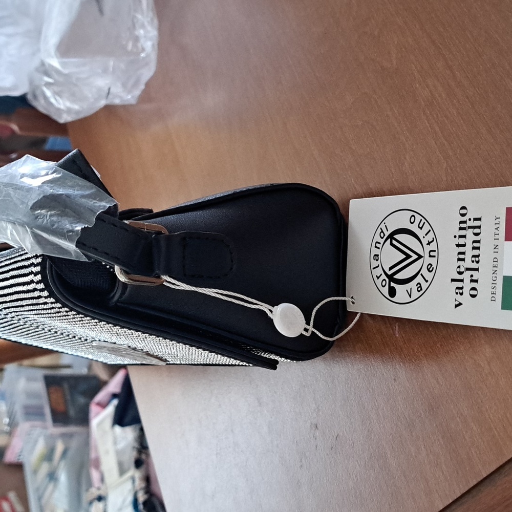 Valentino Orlandi Black and Silver Women's Bag - Picture 3 of 5